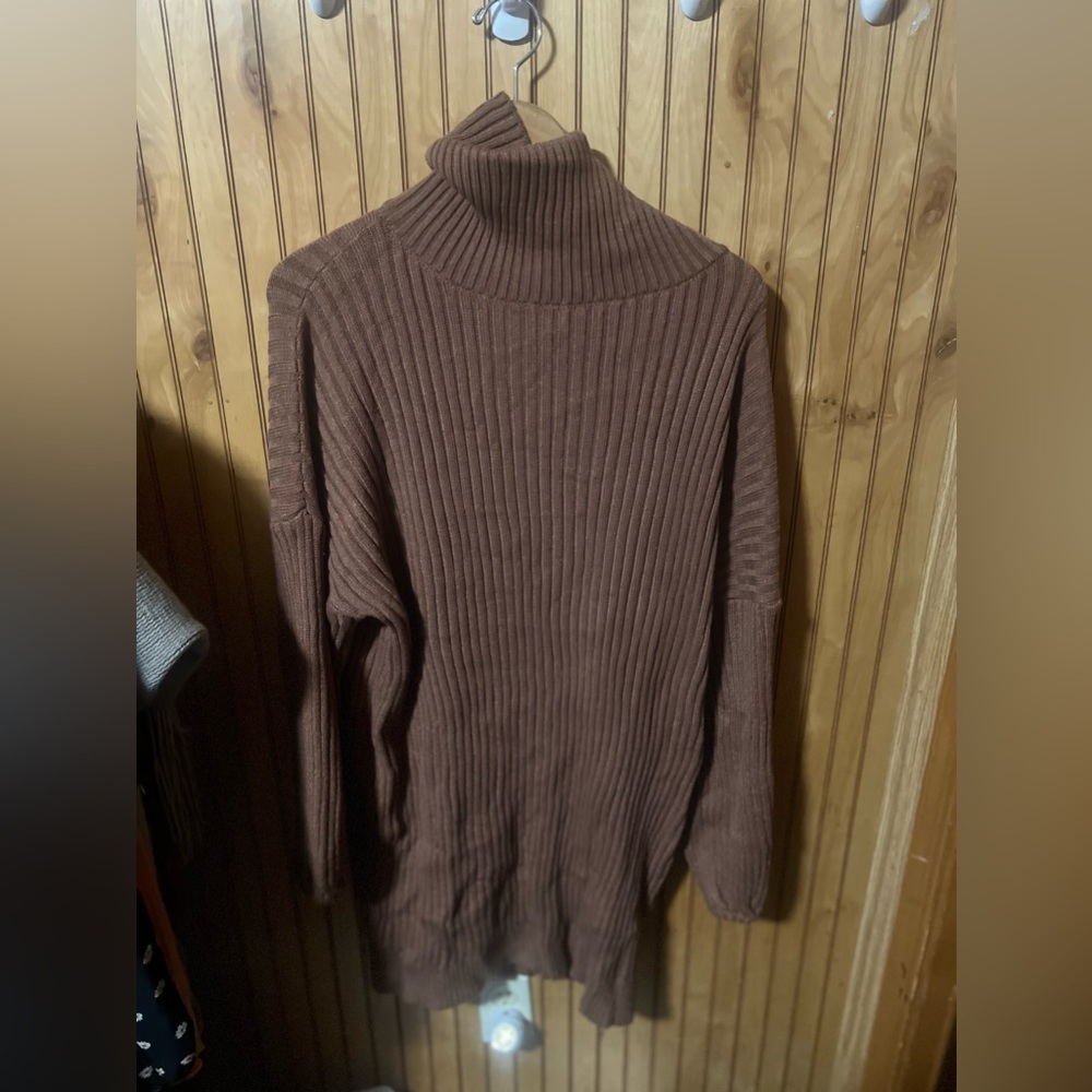 Turtleneck dress